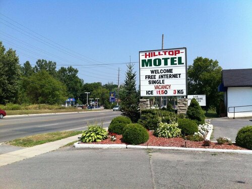 Гостиница Hilltop Motel в Кингстоне