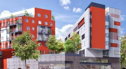 Внешний вид отеля Nanterre - Residhome Appart Hotel Nanterre La Défense в Нантере, фото 5