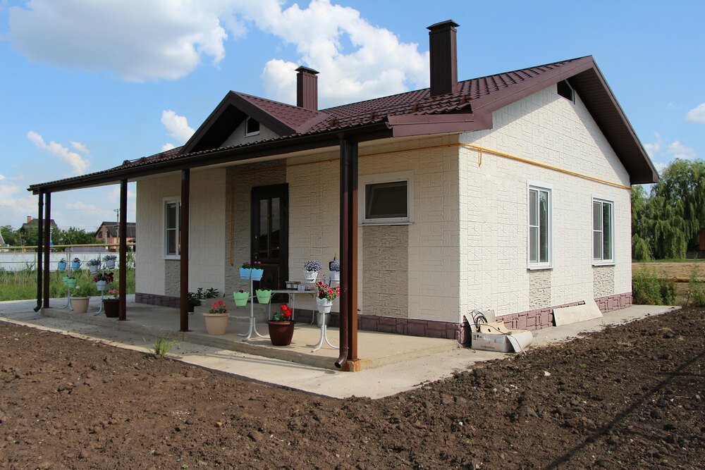 Проекты одноэтажных домов по технологии техноблок Проекты одноэтажных домов по технологии техноблок