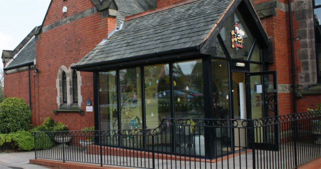 Kindergarten, nursery Busy Bees at St Matthews, England, photo