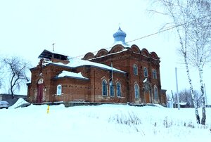 Церковь Рождества Иоанна Предтечи (Свердловская область, городской округ Богданович, село Гарашкинское), православный храм в Свердловской области