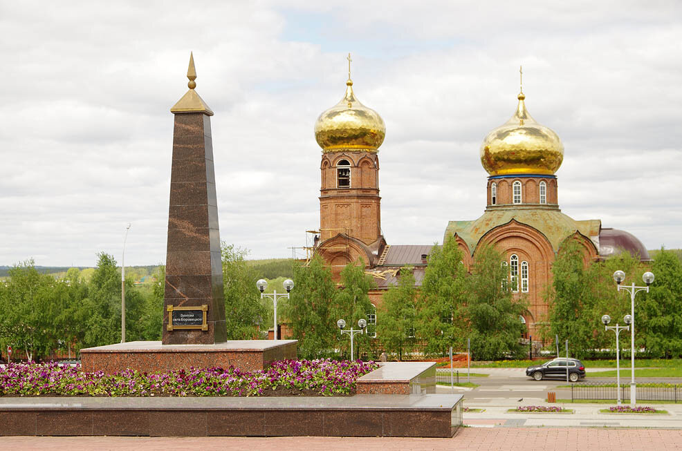 Monument, memorial Мемориальный комплекс-обелиск славы жителям Боровецкого сельсовета, Naberezhnye Chelny, photo