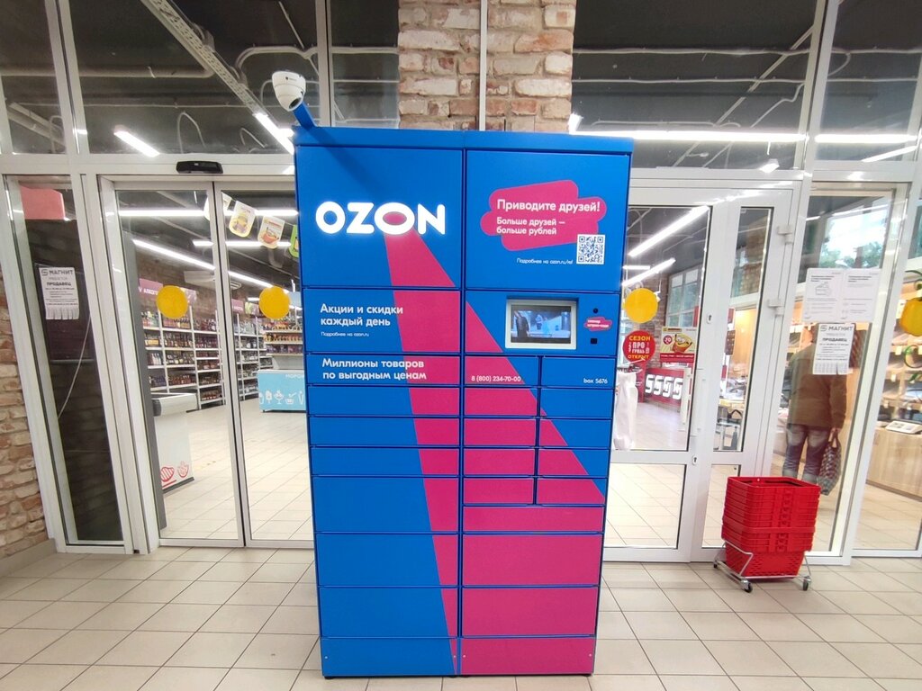 Parcel automat Ozon Box, Voronezh, photo