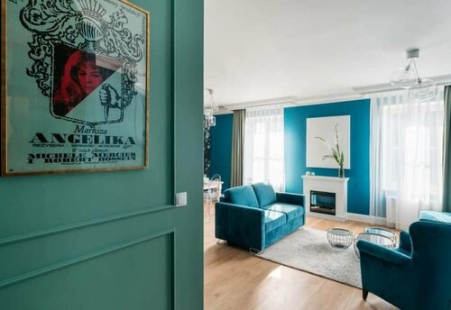 Гостиница Apartment English Style Contemporary art by Square in Notting Hill Design в Кракове