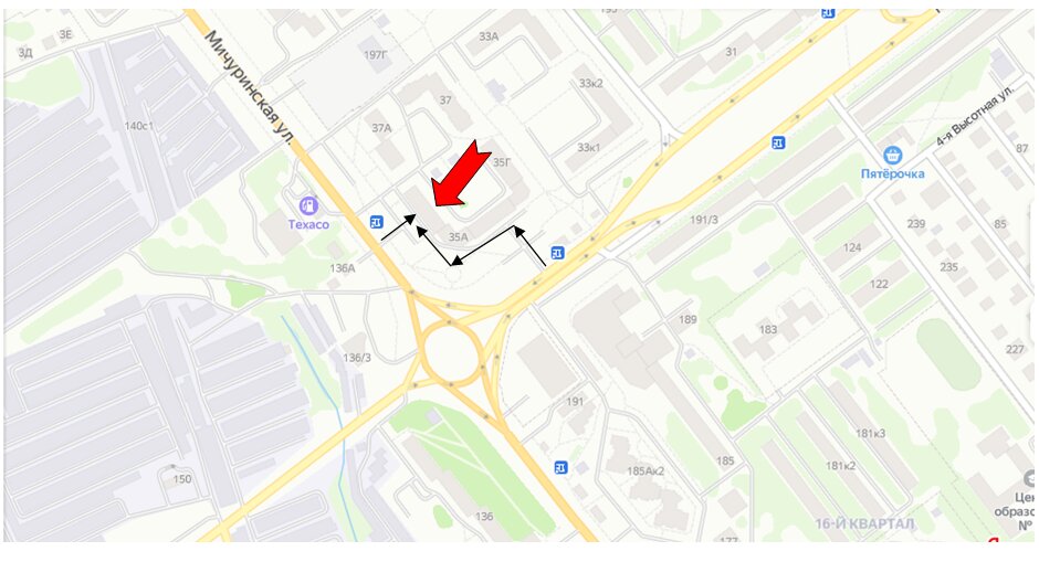 Магистральная 13 тамбов карта