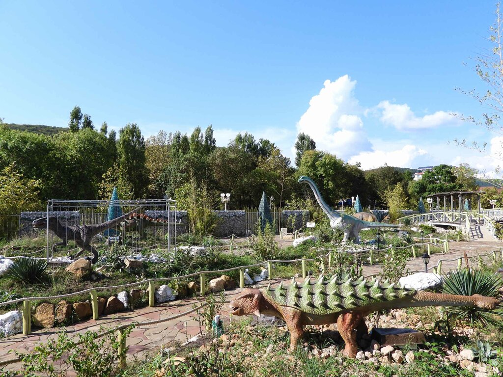 Amusement park Planet of the Dinosaurs, Krasnodar Krai, photo