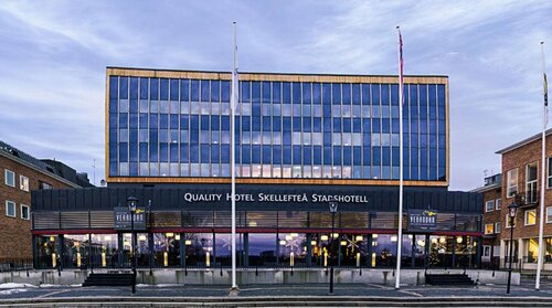 Гостиница Quality Hotel Skelleftea Stadshotell в Шеллефтео