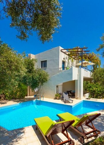 Гостиница Villa Dimitra Large Private Pool Sea Views A C Wifi Eco-friendly - 2155