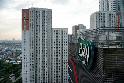 Апартаменты Clean 2br Green Bay Apartment near Baywalk Mall Pluit в Джакарте