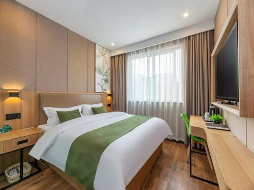 Гостиница GreenTree Inn Jining Jianshe Road Hotel в Цзинине