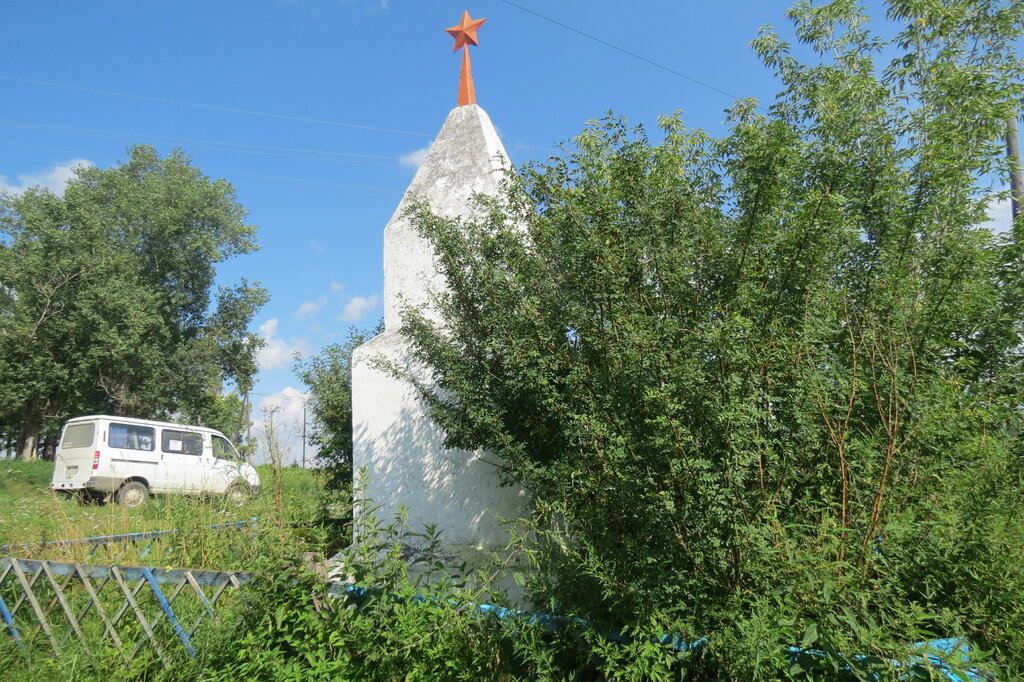 Monument, memorial Погибшим в годы Великой Отечественной войны воинам-жителям села Качулька, Krasnoyarsk Krai, photo
