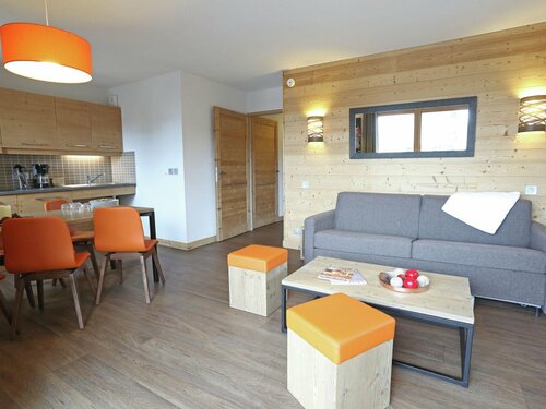 Жильё посуточно Modern comfortable apartment on the slopes in Les Menuires