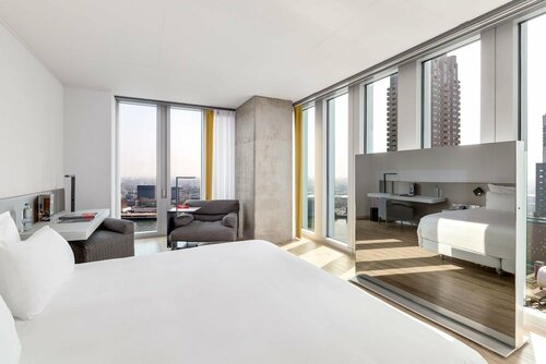 Внешний вид отеля Nhow Rotterdam Hotel в Роттердаме, фото 4