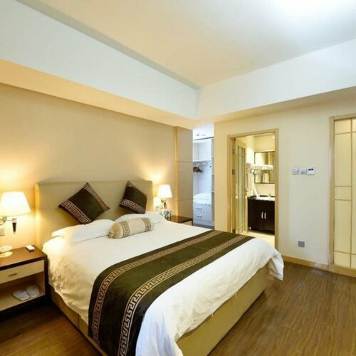 Гостиница Beijing Golden Bay Apartment в Пекине