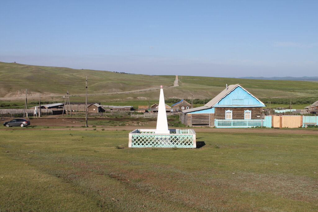 Monument, memorial Землякам, павшим в годы Великой Отечественной войны, Republic of Buryatia, photo