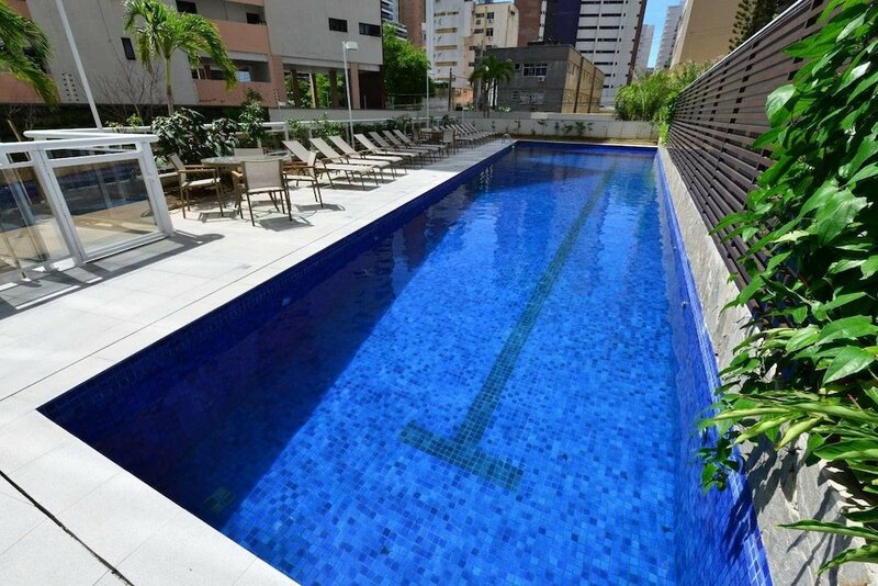 Гостиница Loft 5 estrelas com linda vista mar в Форталезе