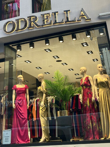 evening dress shop istanbul Gold Off-Shoulder Draped Sexy Evening Formal Dresses with High Slit – VOS  LEE main image 1