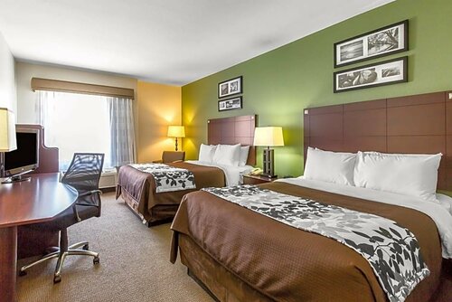 Гостиница Sleep Inn & Suites Bush Intercontinental - Iah East в Хамбле