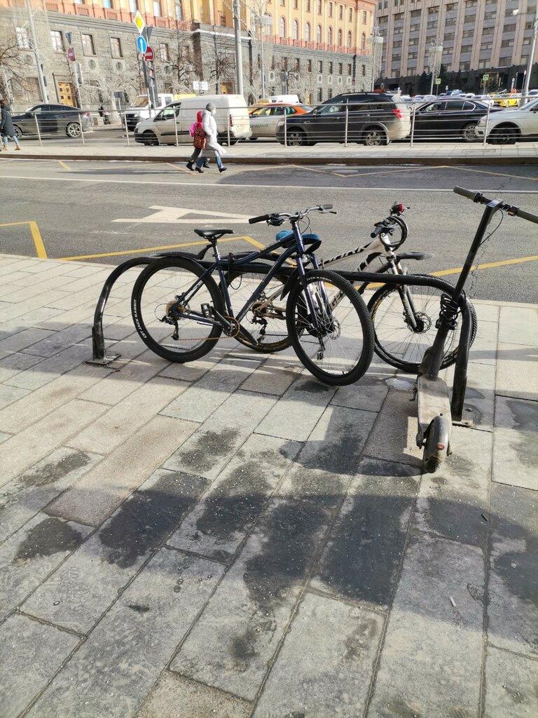 Bicycle parking Велопарковка, Moscow, photo