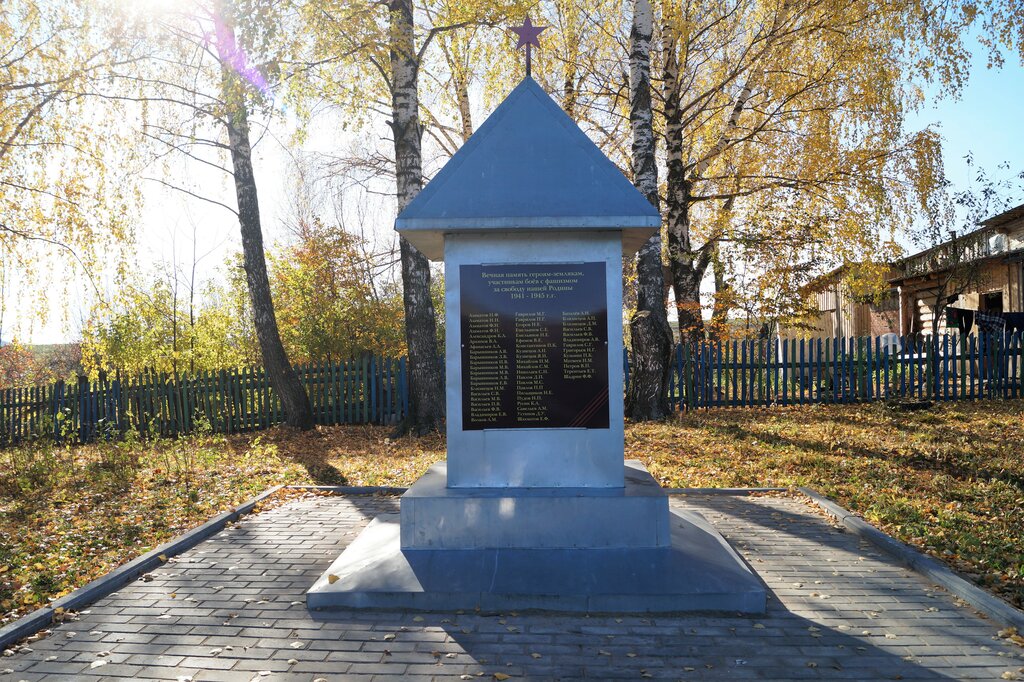 Monument, memorial Воинам-землякам, павшим в Великой Отечественной войне, Udmurt Republic, photo