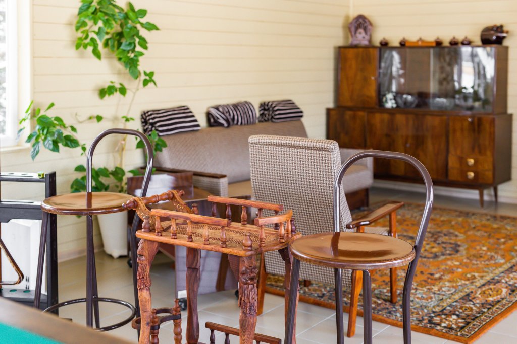 Фото Деревенька в лесу