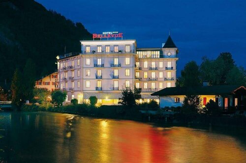 Внешний вид отеля Boutique Hotel Bellevue в Интерлакене, фото 5