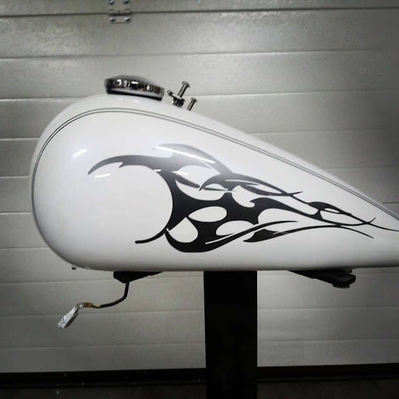 Перекраска Harley Davidson