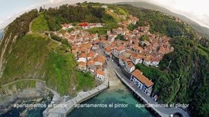Apartamentos la Casa Del Pintor (Comunidad Autónoma de Asturias, Asturias, Cudillero, Calle Cimadevilla), hotel