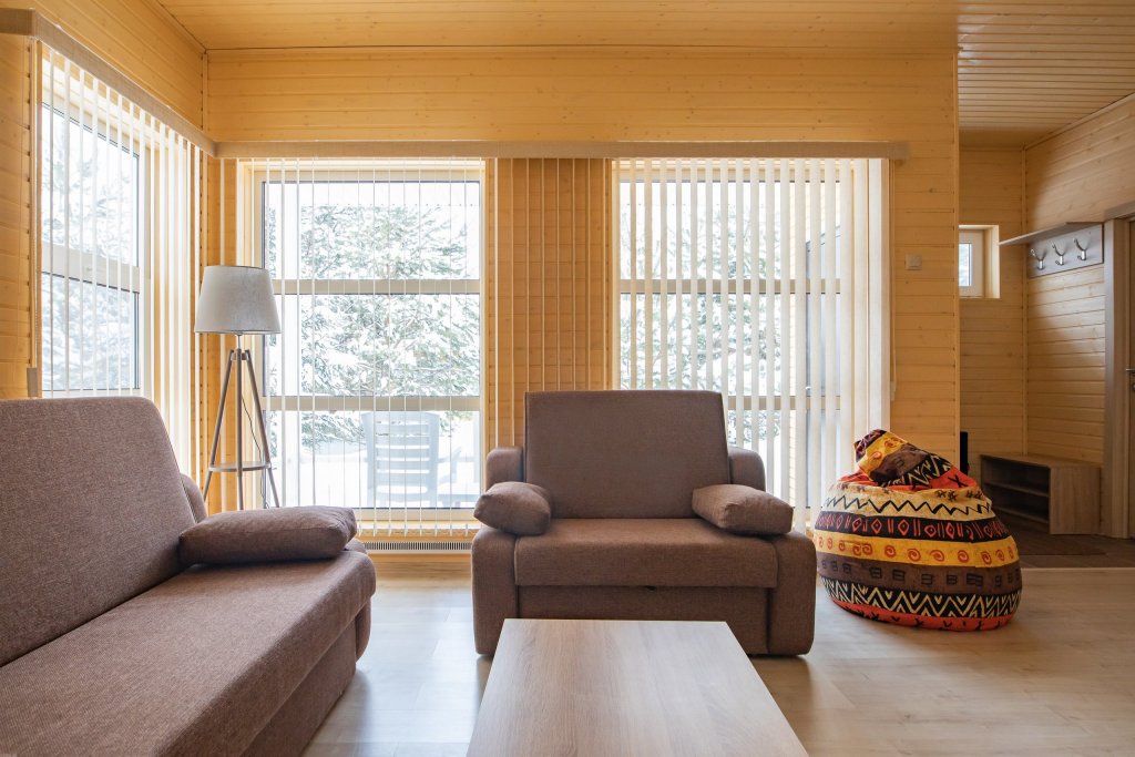 Фото Деревенька в лесу