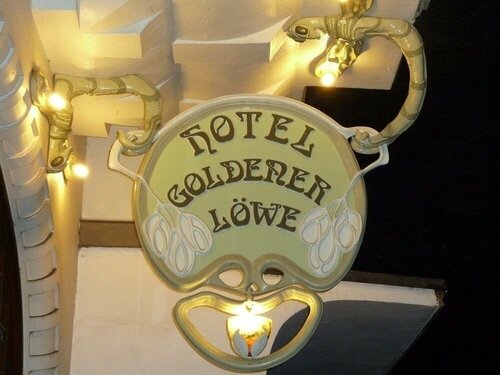 Гостиница Hotel Goldener Löwe