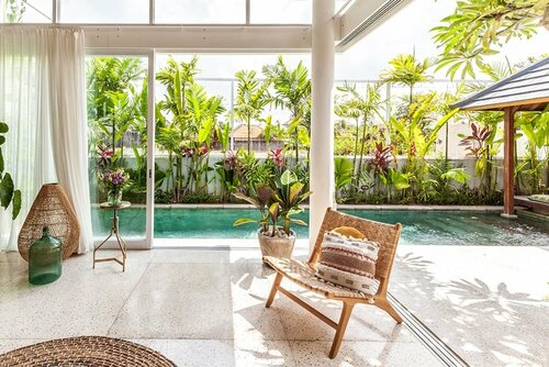 Гостиница Modern Private Villa, 2 Br, Canggu w Staff