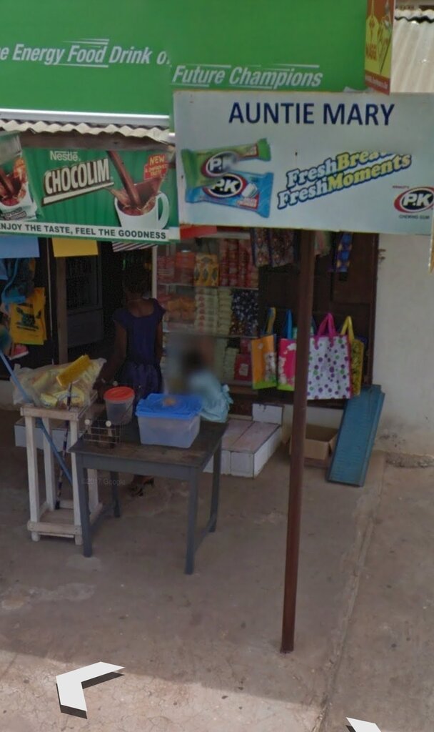 Supermarket Antie Mary, Kumasi, photo
