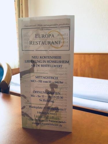 Фото Hotel & Restaurant Europa