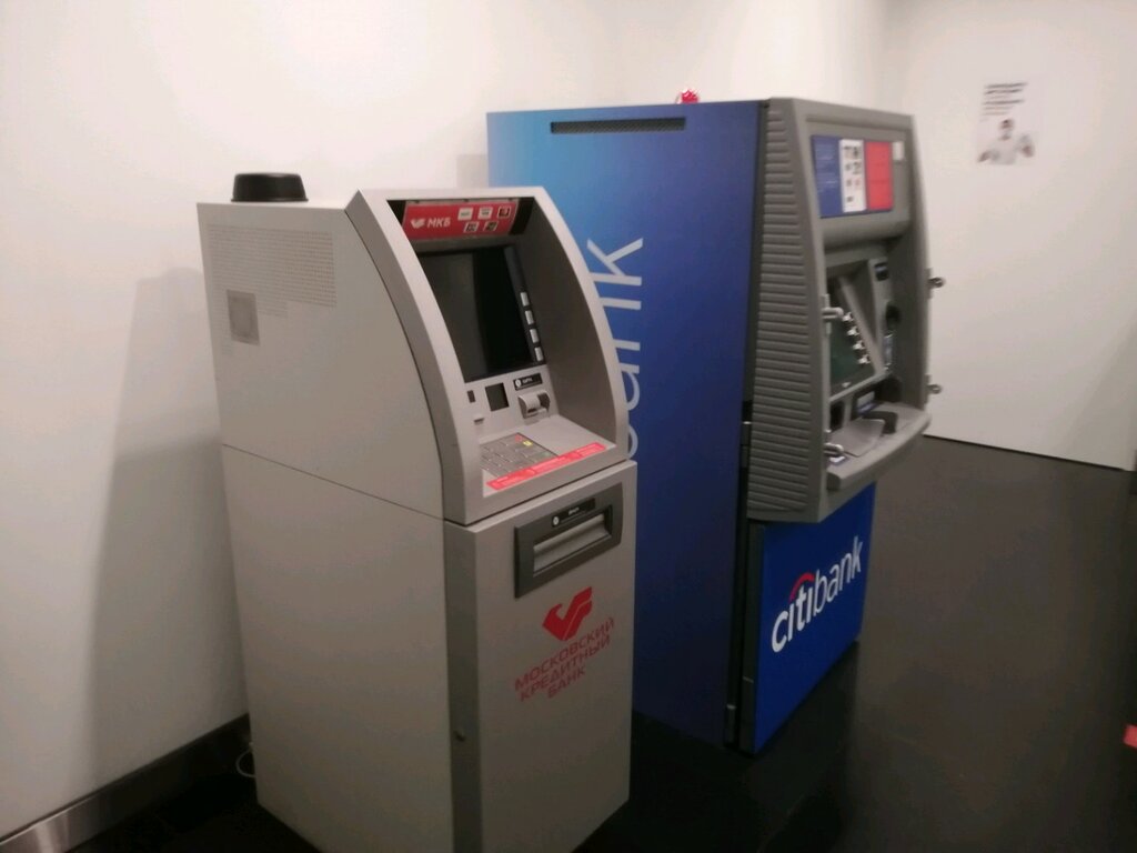 ATM Ситибанк, банкомат, Moscow, photo