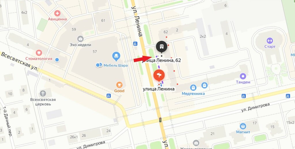 Panorama: Ozon, point of delivery, Zheleznogorsk, ulitsa Lenina, 62 - Yandex Map