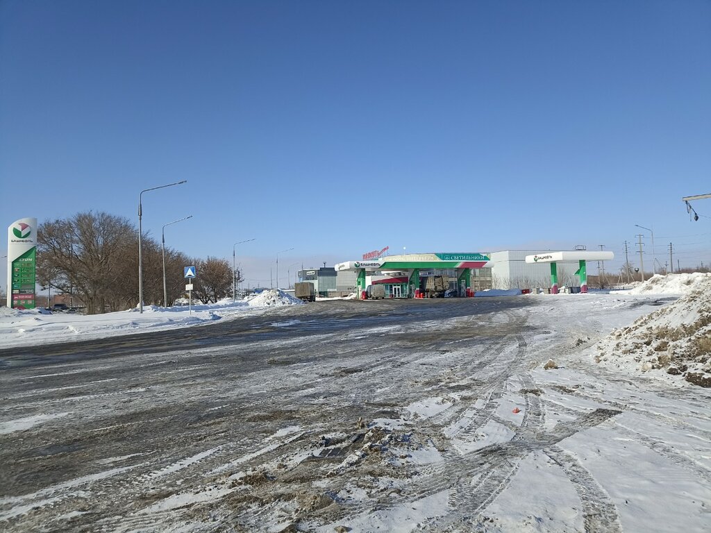Gas station Bashneft-Roznitsa, Orenburg, photo