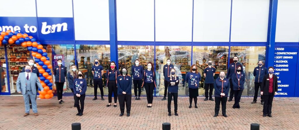 Discount systems and coupons B&m Store, England, photo