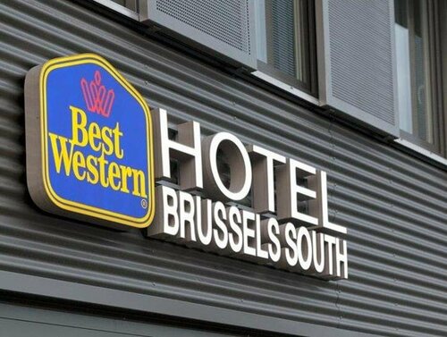 Внешний вид отеля Best Western Hotel Brussels South в Синт-Питерс-Леуве, фото 1