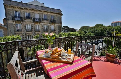 Внешний вид отеля La Maison du Lierre в Биаррце, фото 4