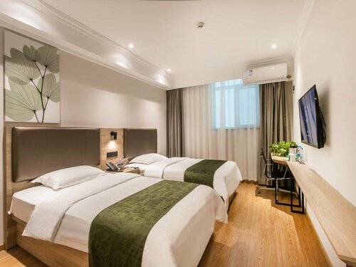 Гостиница GreenTree Inn Suzhou Railway Station South Plaza Zhuozheng Garden Business Hotel в Сучжоу