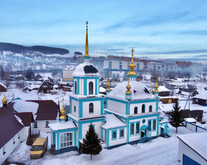 Church Uspeniya Presvyatoy Bogoroditsy v Mundybashe (posyolok gorodskogo tipa Mundybash, Kommunisticheskaya ulitsa, 81), orthodox church