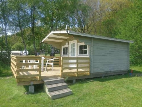 Гостиница Husodde Strand Camping в Центральной Ютландии