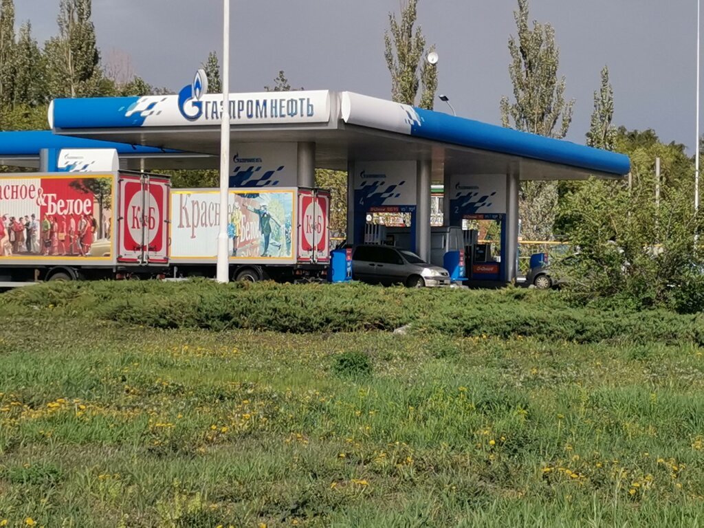 Gas station Gazpromneft, Omsk, photo