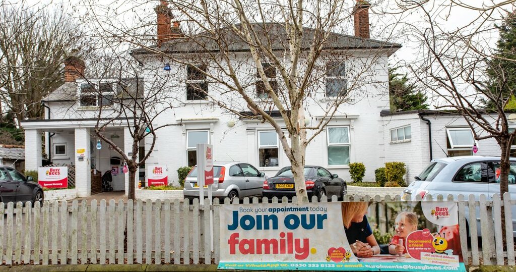 Kindergarten, nursery Busy Bees at Epsom, England, photo