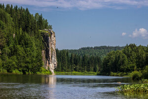 Мосин камень (Sverdlovsk Region, prirodny park Reka Chusovaya), mountain peak