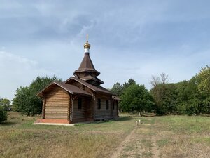 Православный храм (Krasnodar Territory, Yeyskiy rayon, Krasnoarmeyskoye selskoye poseleniye, posyolok Komsomolets), orthodox church