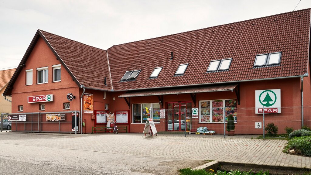 Supermarket Spar market, Veszprem County, photo