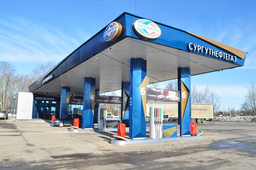 Gas station Сургутнефтегаз, Novgorod Oblast, photo