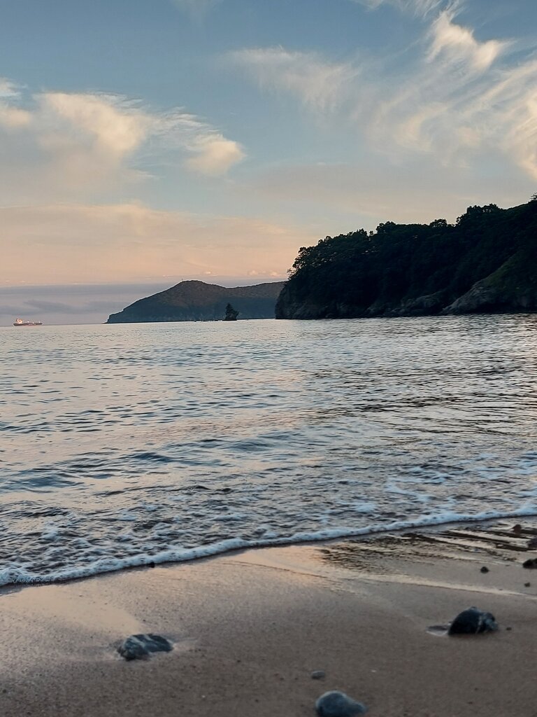 Beach Пляж бухта Лесная, Nahodka, photo