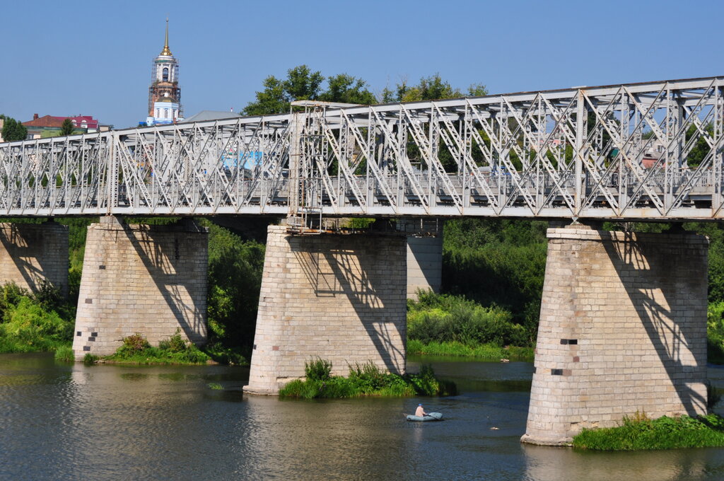 Достопримечательность Каракумский мост, Елец, фото